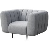 Ghado Svetlo siv fotelj Shel – | Shoptok.si