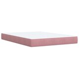  od pjene s madracem i LED-om Ružičasta 160 x 200 cm - Ružičasta 160 x 200 cm Prošiveno gumbima | shoptok.hr