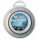 Savage Gear fluorocarbon sg soft 0/39MM / 35M -clear | ePonuda.com