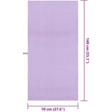  Sportski Ručnici 2 pcs Ljubičasta 140 x 70 cm | shoptok.hr