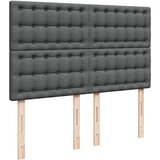  Okvir kreveta s oprugama i madrac svjetlosivi 140x200cm tkanina | shoptok.hr