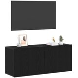  Set TV komoda Crni hrast 100 x 30 x 41 cm Konstruirano drvo | Eponuda.ba
