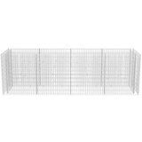  Gabionska sadilica čelična 360 x 90 x 100 cm | shoptok.hr