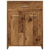  Kupaonski ormarić boja staro drvo 60x33x80 cm konstruirano drvo | shoptok.hr