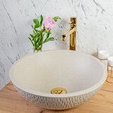 LAVEO Umivaonik Amber okrugli, bež, 41 cm | shoptok.hr