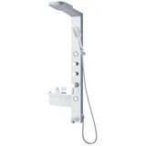 PANEL SANOTECHNIK panel za masažo in tuširanje Ibiza DG9040 srebrna | Shoptok.si