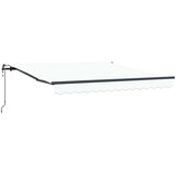  Skrovita tenda Bijelo 300 x 250 cm Tkanina i Aluminij | shoptok.hr