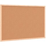 vidaXL Magnetna bijela ploča s okvirom od punog borovine 60x40 cm | shoptok.hr