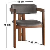 Hanah home trpezarijska stolica CO 029 | ePonuda.com