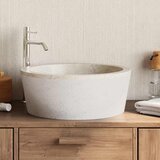  Umivaonik krem Ø 40 x 15 cm mramorni | shoptok.hr
