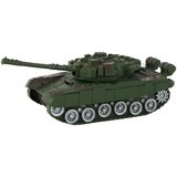  Tenk na daljinsko upravljanje s zvučnim i svjetlosnim efektima 1:18 27MHz - zeleni | shoptok.hr