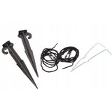  Set Djed Mraz na Napuhavanje s LED Rasvjetom - 240 cm | shoptok.hr