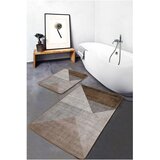 Mila Home Sive/smeđe od samta kupaonske prostirke u setu 2 kom 60x100 cm – | shoptok.hr