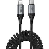 hoco. USB C na Lightning kabel PD 27W 1.5m X121 crni | shoptok.hr