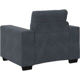 SOFA fotelja tamno siva 100x78x80 cm baršun | shoptok.hr