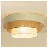  plafonsko svetlo wenta 1xE27/60W/230V ø 50 cm bež/juta | Eponuda.com