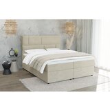 Ropez Bež boxspring krevet s prostorom za odlaganje 200x200 cm Lola – | shoptok.hr
