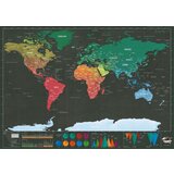 INF Zemljevid sveta na praske Model 3, (21536116) | Shoptok.si