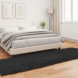  Tepih od umjetne ovčje kože TAFALLA Crna 80 x 250 cm Poliester | Eponuda.com
