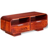  Klubska mizica iz masivnega palisandra 90x40x35 cm | Shoptok.si