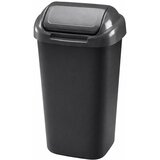  Koš za smeti pla črn 50l s pokrovom PLA | Shoptok.si