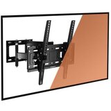 NORTH BAYOU zidni nosač za TV zglobni 26-65" do 40kg, max 400x400 P60 | shoptok.hr