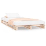  Krevet od paleta 90 x 190 cm od masivne borovine mali | shoptok.hr
