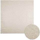  Rug "ZIZUR" Cream 240x240 cm Juta videz Notranje in zunanje | Shoptok.si