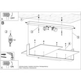  Stropna svetilka MASSIMO bela, (21348177) | Shoptok.si
