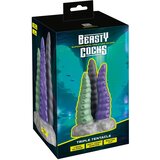 Beasty Cocks Dildo Triple, 22cm, Šareni Cene