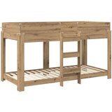 Postelja na vzkraj za otroke Umetni hrast 100 x 200 cm, (5000141968) | Shoptok.si
