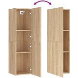 TV omarica sonoma hrast 30,5x30x110 cm iverna plošča, (20913381) | Shoptok.si