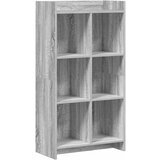 Police za knjige Siva Sonoma 59 x 30 x 111 cm Konstruirano drvo | Shoptok.si