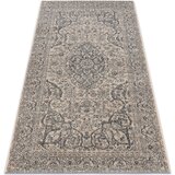 RugsX Preproge Preproga Wool JADE 45018/100 Ornament, okvir bež 67x130 cm Bež | Shoptok.si