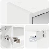  Kupaonski ormar s ogledalom Bijelo 43 x 16 x 62.5 cm | shoptok.hr