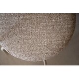 Rowico Bež/kremno bel kovinski jedilni stol z nasloni za roke Merrick – | Shoptok.si