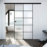 DIAMOND DOORS steklena drsna vrata diamond doors black edition (935 x 2058 mm, varnostno kaljeno steklo) Cene