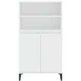  Visoka omara Bela 60x36x110 cm inženirski les, (20653923) | Shoptok.si