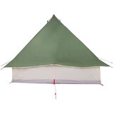 Tipi šator s krovom s pohranom Zelena 358 x 296 x 258 cm taft | Eponuda.com
