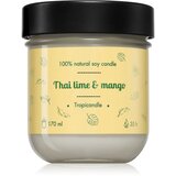 Tropicandle Thai Lime & Mango dišeča sveča 170 ml Cene