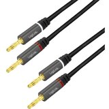 Logilink CA1211 audio priključni kabel 5.0 m crna sa zaštitom, kodiran u boji Cijene