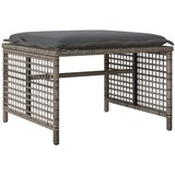  4-dijelni set vrtnih sofa s jastucima sivi od poliratana staklo | shoptok.hr