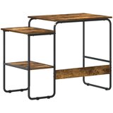  Stol s pohranom Dimljeni hrast 100 x 50 x 75 cm | shoptok.hr