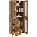 Highboard Staro drvo 69,5 x 34 x 180 cm Konstruirano drvo | shoptok.hr