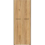 Germania Antracitno sivi/u prirodnoj boji ormar u dekoru hrasta 75x196x40 cm Podium – | shoptok.hr