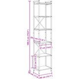 Police za knjige Staro drvo 40 x 30 x 188 cm Konstruirano drvo | shoptok.hr