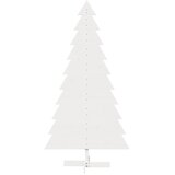 Drveno ukrasno božićno drvce bijelo 180 cm od masivne borovine | Eponuda.com