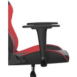  Igraća stolica crno-crvena od umjetne kože | shoptok.hr