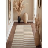 Hanse Home Bijela/svjetlo smeđa obostrana/ručno rađena vunena staza 80x200 cm Vika – | shoptok.hr