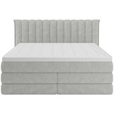 Premium Living Postelja Boxspring Lina, Svetlo Siva, 160x200 | Shoptok.si